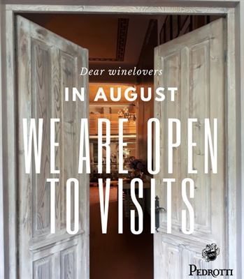 Ad Agosto prenota la tua Visita in Cantina!