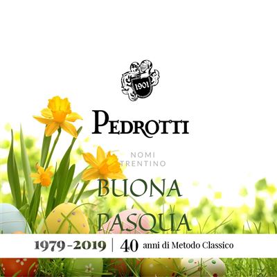 Pedrotti Spumanti Augura Buona Pasqua
