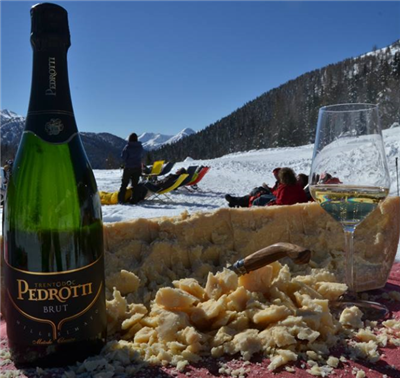 Happy cheese e le bollicine di Montagna!